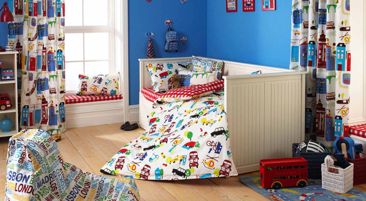 Cortinas Infantiles para decorar su dormitorio