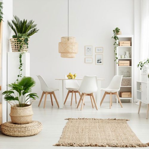 Dónde colocar plantas artificiales para decorar
