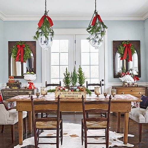 como-decorar-comedor-navidad
