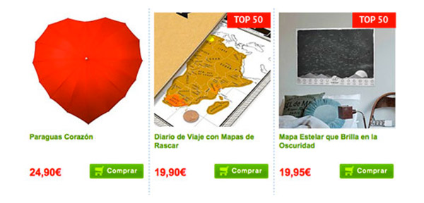 100 regalos para no fallar