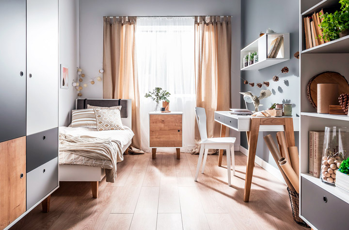 30 ideas para decorar habitaciones pequeñas