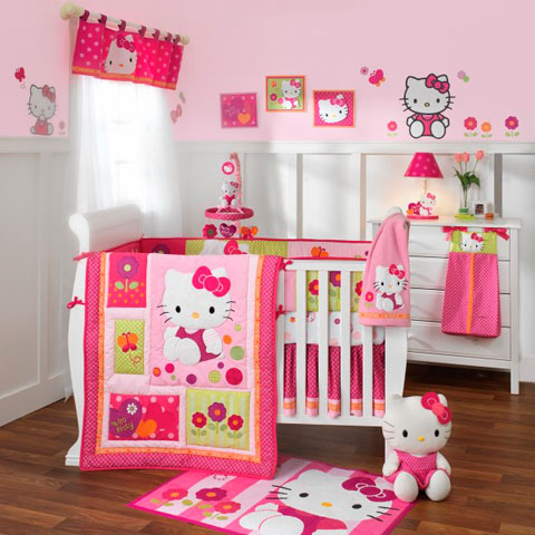 cuna-bebe-hello-kitty