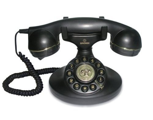 Telefono retro antiguo