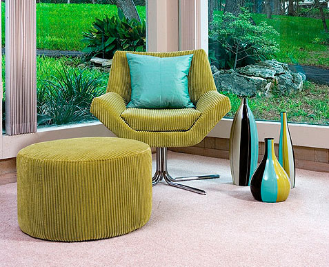 Sofás y Pufs de pana