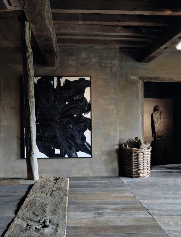 Diseño rústico de interiores Wabi Sabi