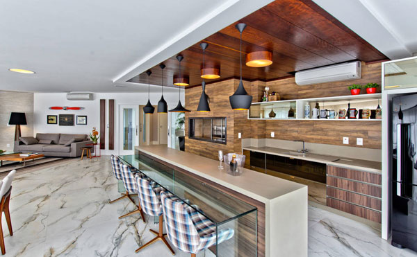 Lámparas para decorar la cocina