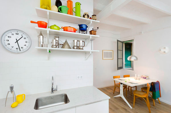 Estudio en Barcelona con un diseño renovado y moderno