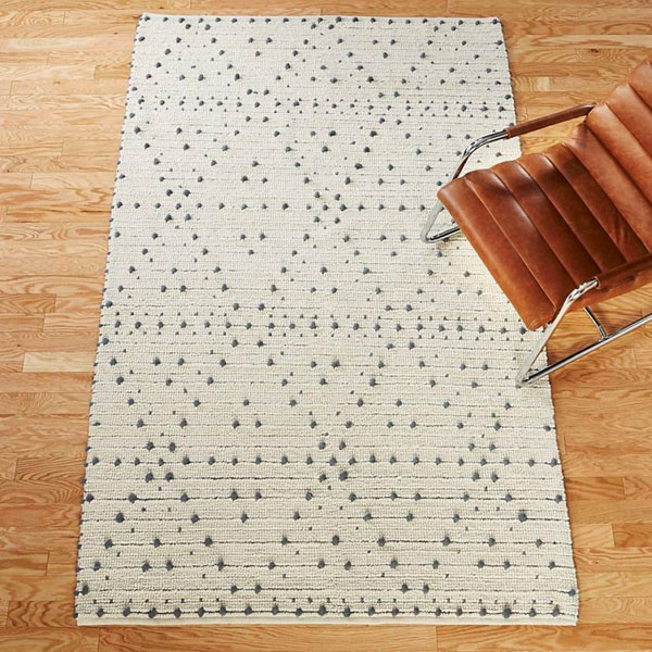 Alfombras tendencias puntos lineas y rombos