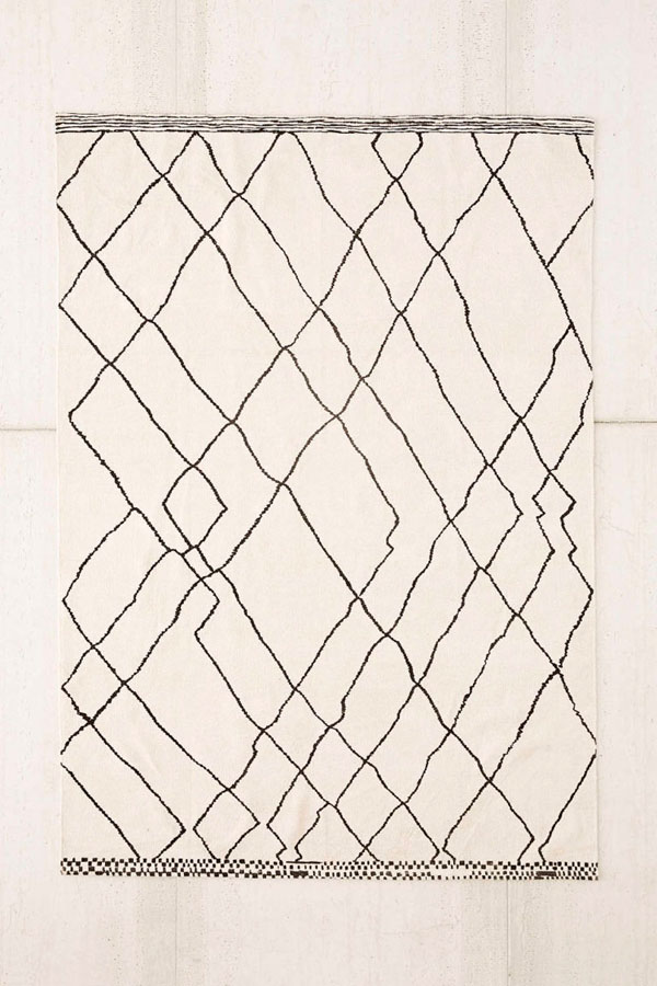 Tendencias en alfombras con líneas sin sentido