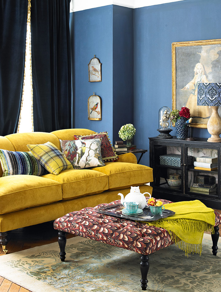 Sofás Amarillos Combinarlos Colores de Paredes Cojines