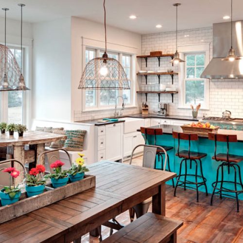 Cocinas eclécticas claves de decoración