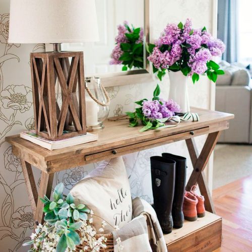 Recibidores eclécticos decoración