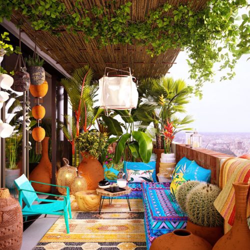 Ideas de plantas altas de exterior