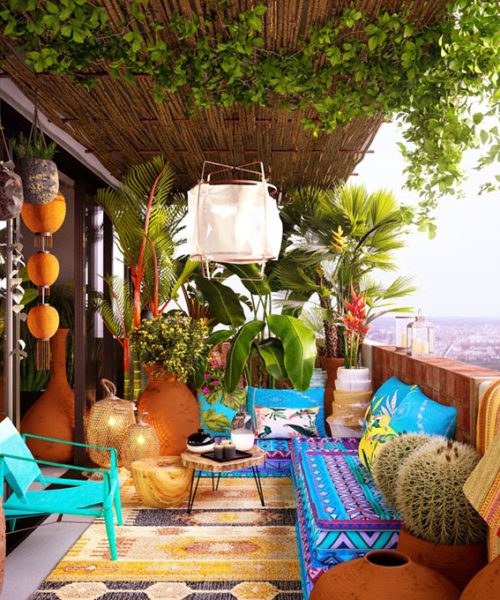 Ideas de plantas altas de exterior