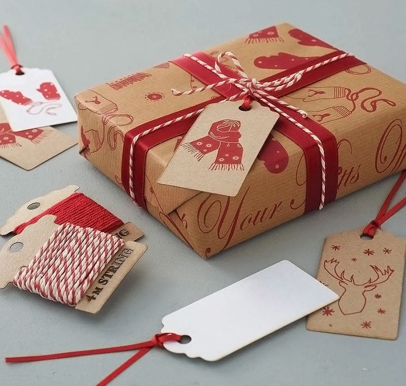 Ideas originales para envolver los regalos de Navidad