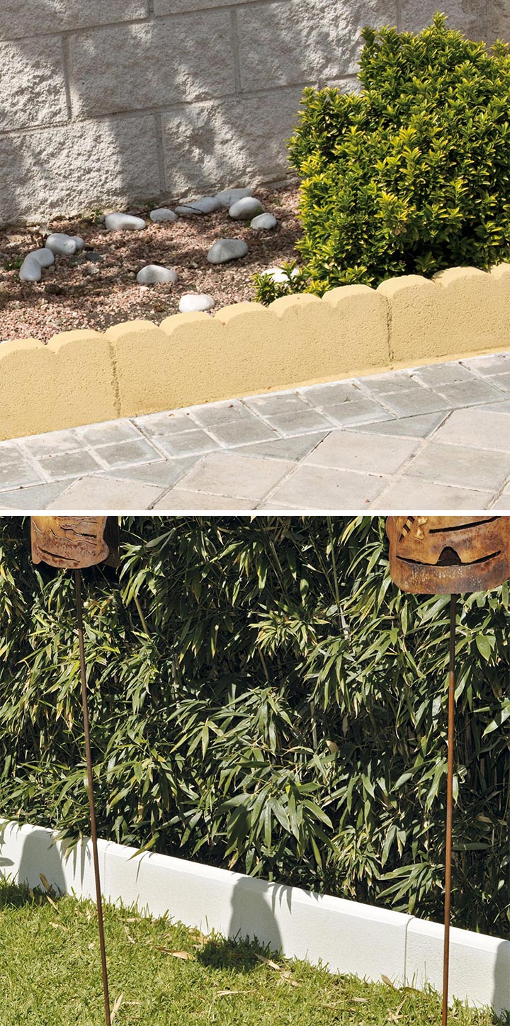 Bordillos ondulados y bordillos rectos Bricodepot