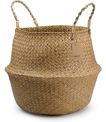 Cesta de Yute para dormitorio