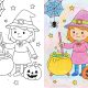 Dibujos de Halloween para imprimir y colorear gratis