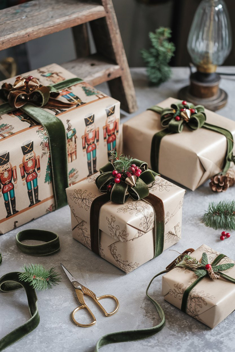 Ideas originales y creativas para envolver regalos navideños