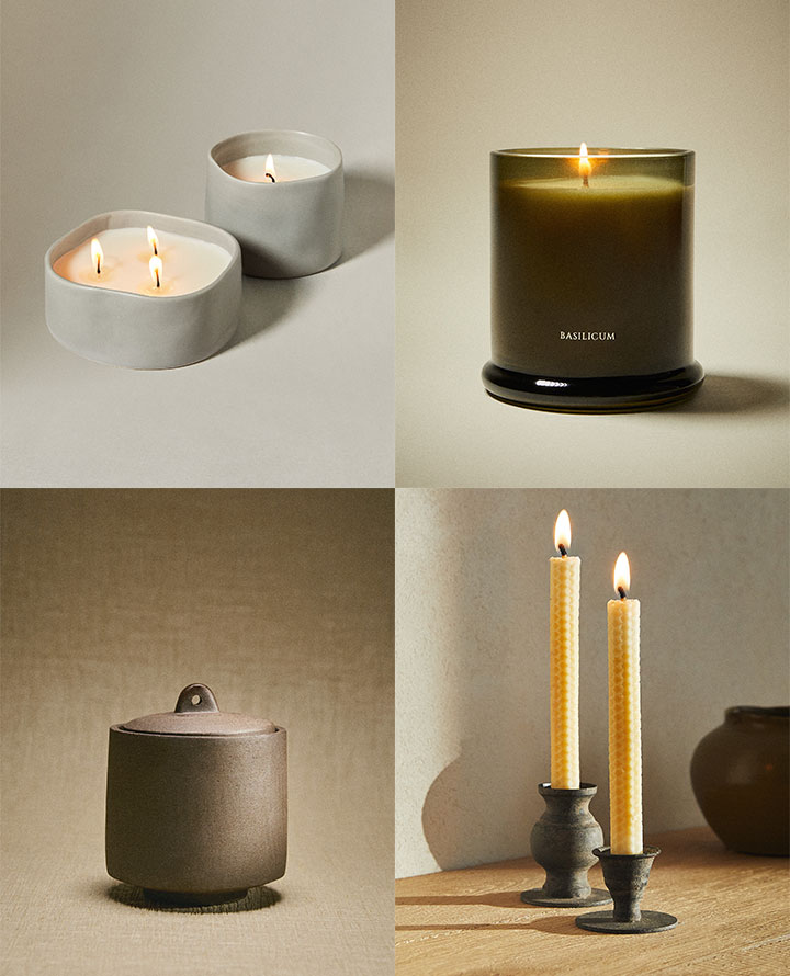 Velas y Portavelas Zara Home